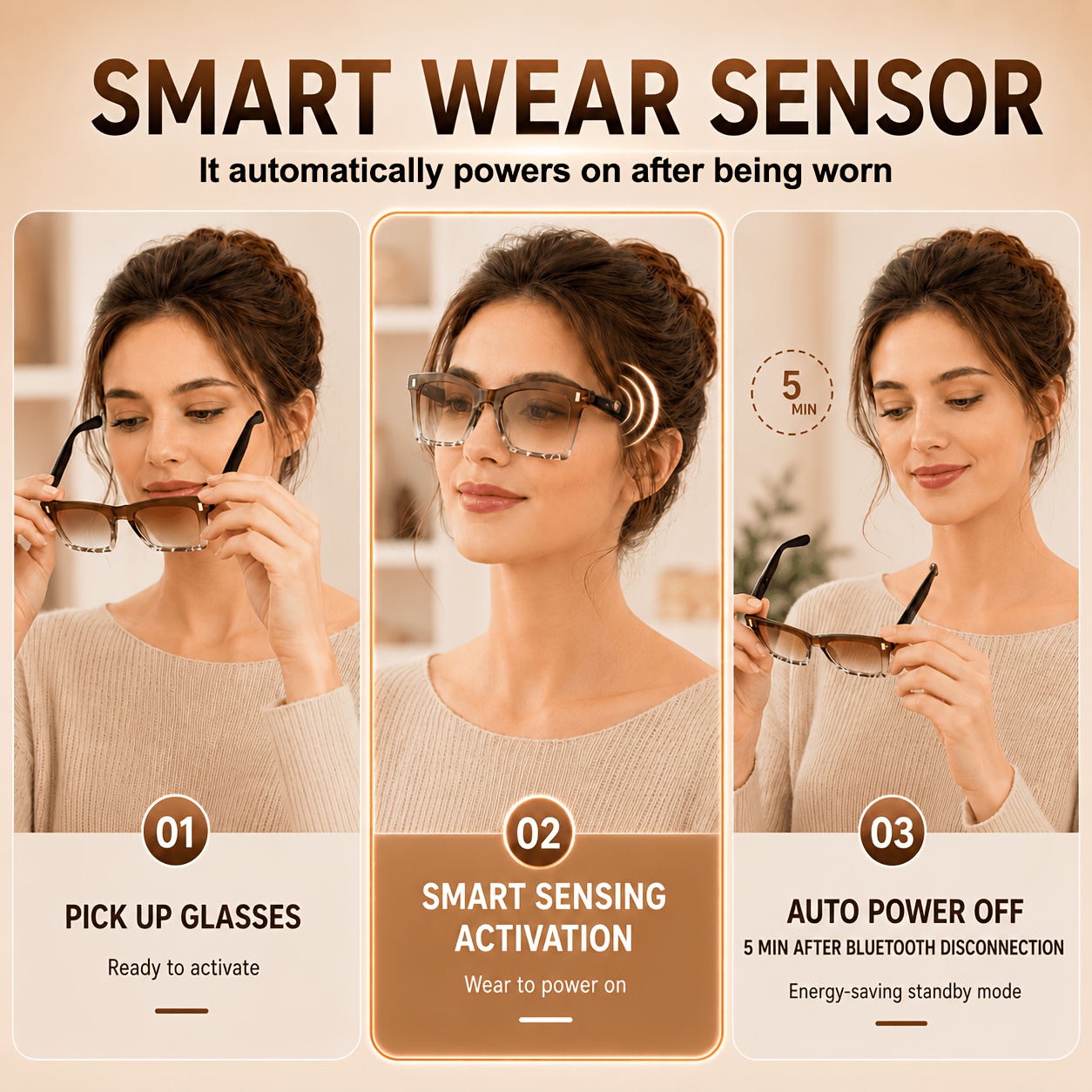 Smart wear sensor